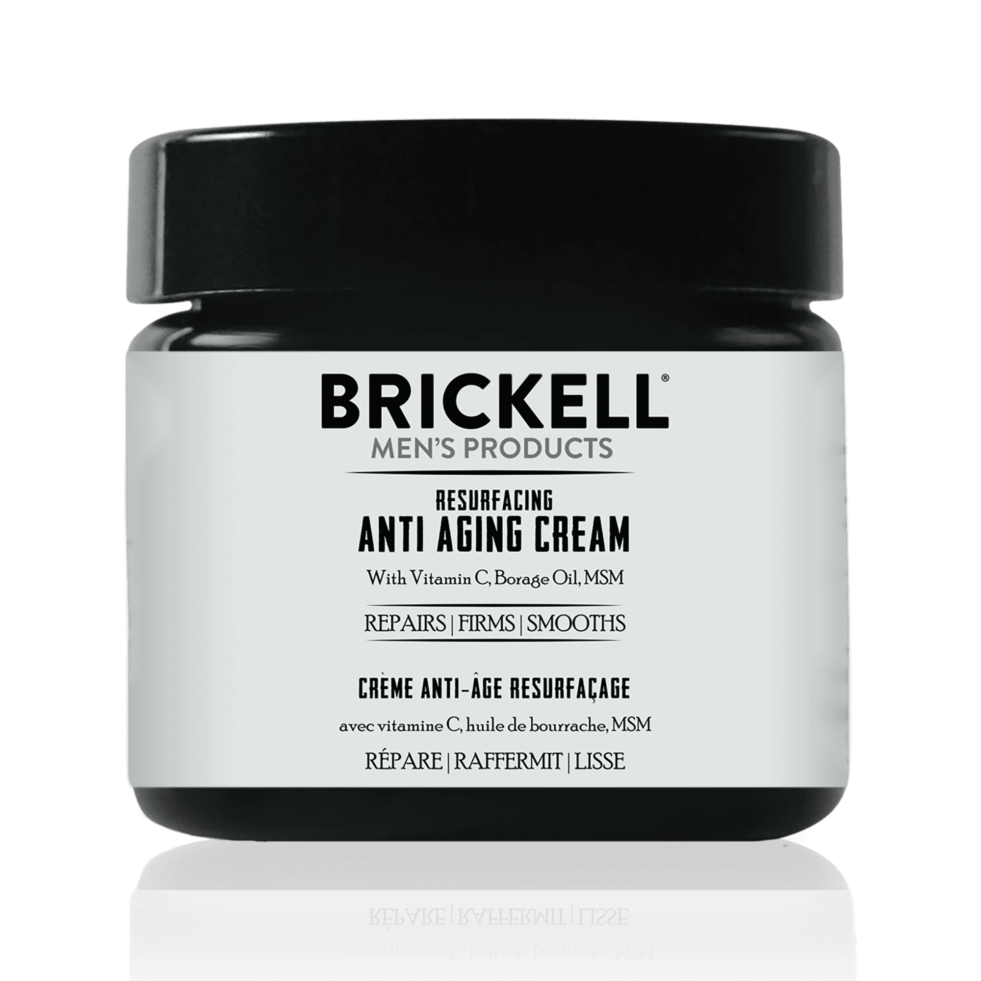 Brickell Men's Products Resurfacing AntiAging Face Cream For Men, Natural and Organic Face