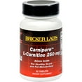 Bricker Labs Carnipure L-Carnitine - 250 mg - 50 Tablets - Walmart.com