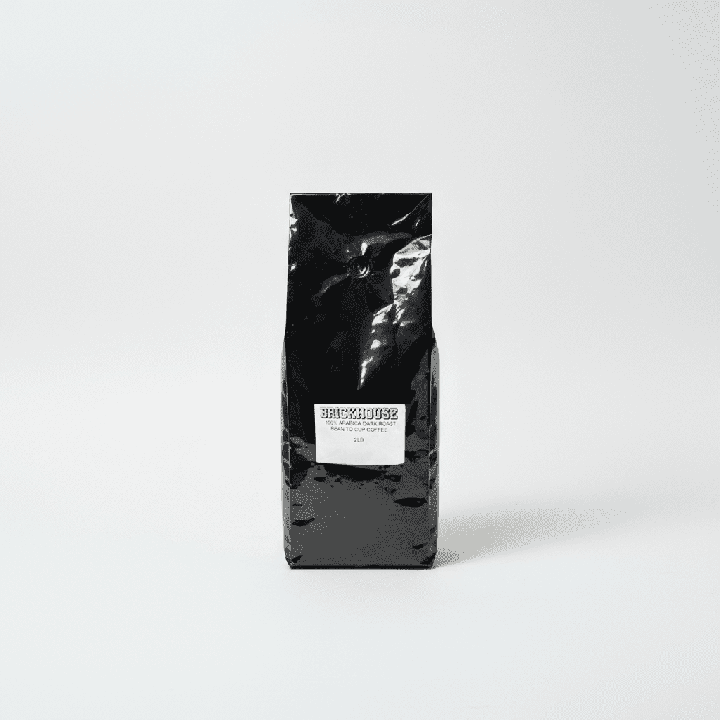 Brickhouse 100% Arabica Dark Roast Whole Bean Coffee, 2LB, Bean To Cup