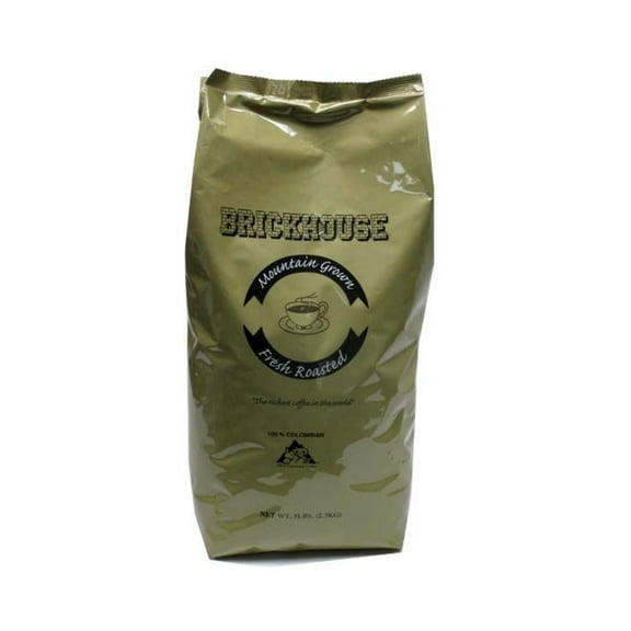 Brickhouse Coffee, 100% Colombian Bean, 1/5 lb bag