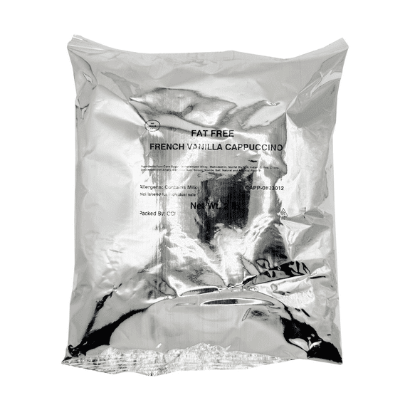 Brickhouse Fat Free French Vanilla Powdered Cappuccino Mix, 2lb Bag Rich, Creamy, and Fat Free