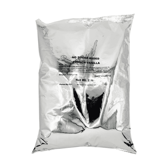 Brickhouse French Vanilla No Sugar Added Powdered Cappuccino Mix, 2lb Bag  Rich, Creamy, and Sugar-Free