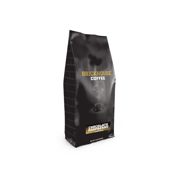 Brickhouse Ground Coffee, Chocolate Raspberry, 12oz bag