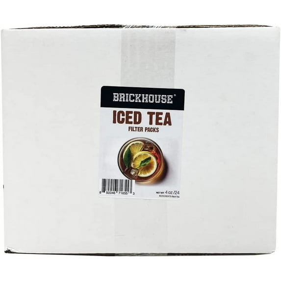 Brickhouse Iced Tea Filterpacks, 24/4 Oz Filterpacks