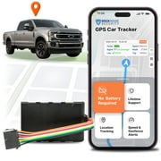 Brickhouse Security Livewire 4 4G LTE Auto GPS Tracker, Real Time Vehicle and Fleet Tracking, Geofencing, & Speed Alerts for Car & Trailer Vehicles, No Batteries Required,Subscription Plans Available