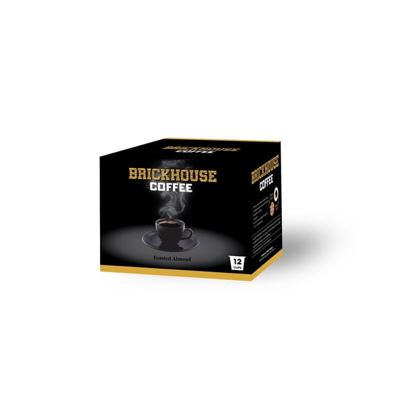 Brickhouse Toasted Almond Single Serve Cups, 12 Count