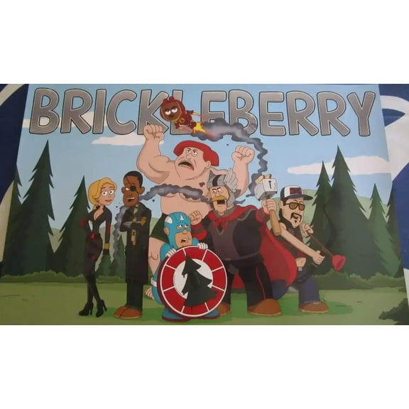 Brickleberry 2013 Comic-Con 11x17 inch mini promo poster