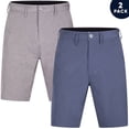 thumbnail image 1 of Brickline 2-Pack Men's Hybrid Shorts - Big & Tall Sizes up to 50 - Quick Dry Stretch Fabric - Perfect for Swimming, Golf, Casual Wear, and Outdoor Activities - Available in Multiple Colors, 1 of 8