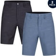 thumbnail image 1 of Brickline 2-Pack Men's Hybrid Shorts - Big & Tall Sizes up to 50 - Quick Dry Stretch Fabric - Perfect for Swimming, Golf, Casual Wear, and Outdoor Activities - Available in Multiple Colors, 1 of 8