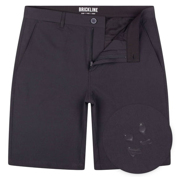 Brickline Men's Hybrid Stretch Shorts - Quick Dry, Comfortable & Versatile -Perfect for Golf, Swimming, Casual Wear & Travel - Big & Tall Sizes up to 50 - Ideal for Summer & Outdoor Activities