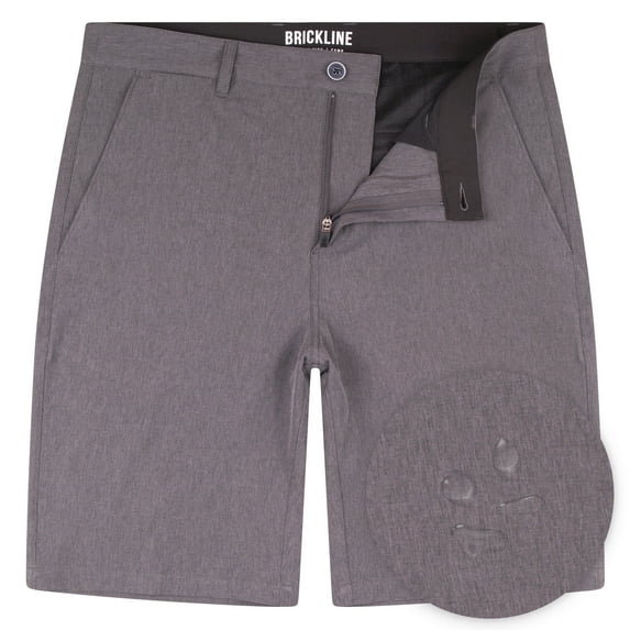 Brickline Men's Hybrid Stretch Shorts - Quick Dry, Comfortable & Versatile -Perfect for Golf, Swimming, Casual Wear & Travel - Big & Tall Sizes up to 50 - Ideal for Summer & Outdoor Activities