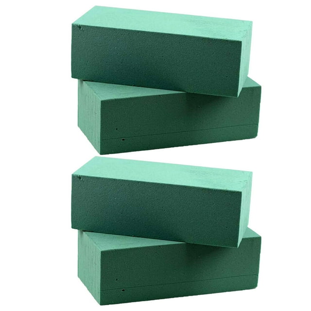 Bricks Flower Blocks Floral Green Styrofoam Brick Wet Florist