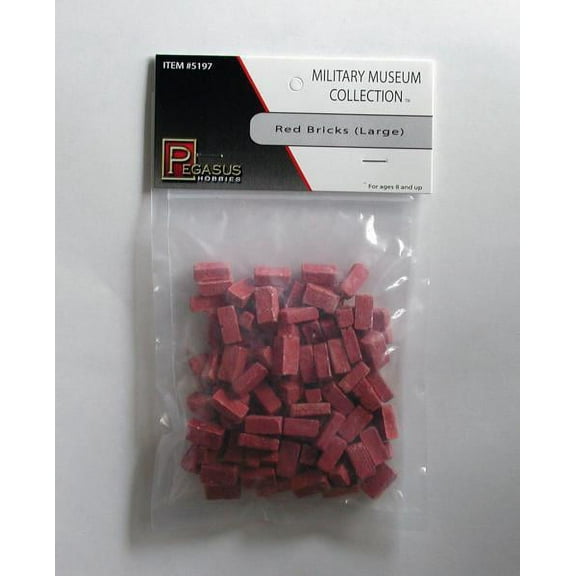 Bricks - Red, Large New