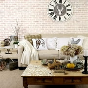 Bricks Stencil Wall Pattern - Wall Painting Stencils For Easy Room Makeover – Large Stencil For Painting Walls – Stenciling Instead Of Wallpaper Saves Money – Stencils For Walls