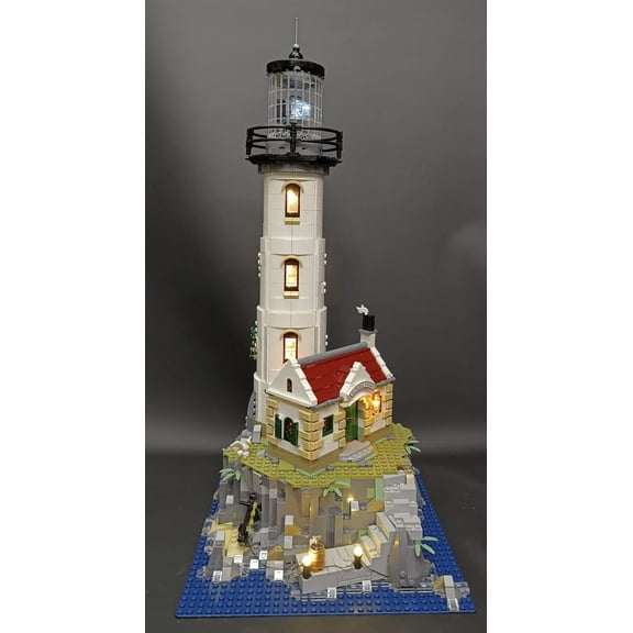 Brickstars LED Lighting Kit for LEGO 21335 Ideas Motorized Lighthouse