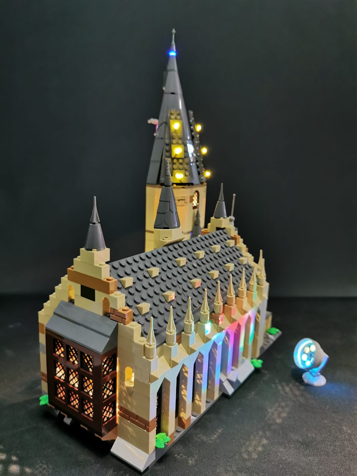 Brickstars LED Lighting Kit for LEGO 75954 Harry Potter Hogwarts Great Hall (Not Include the Building Set)