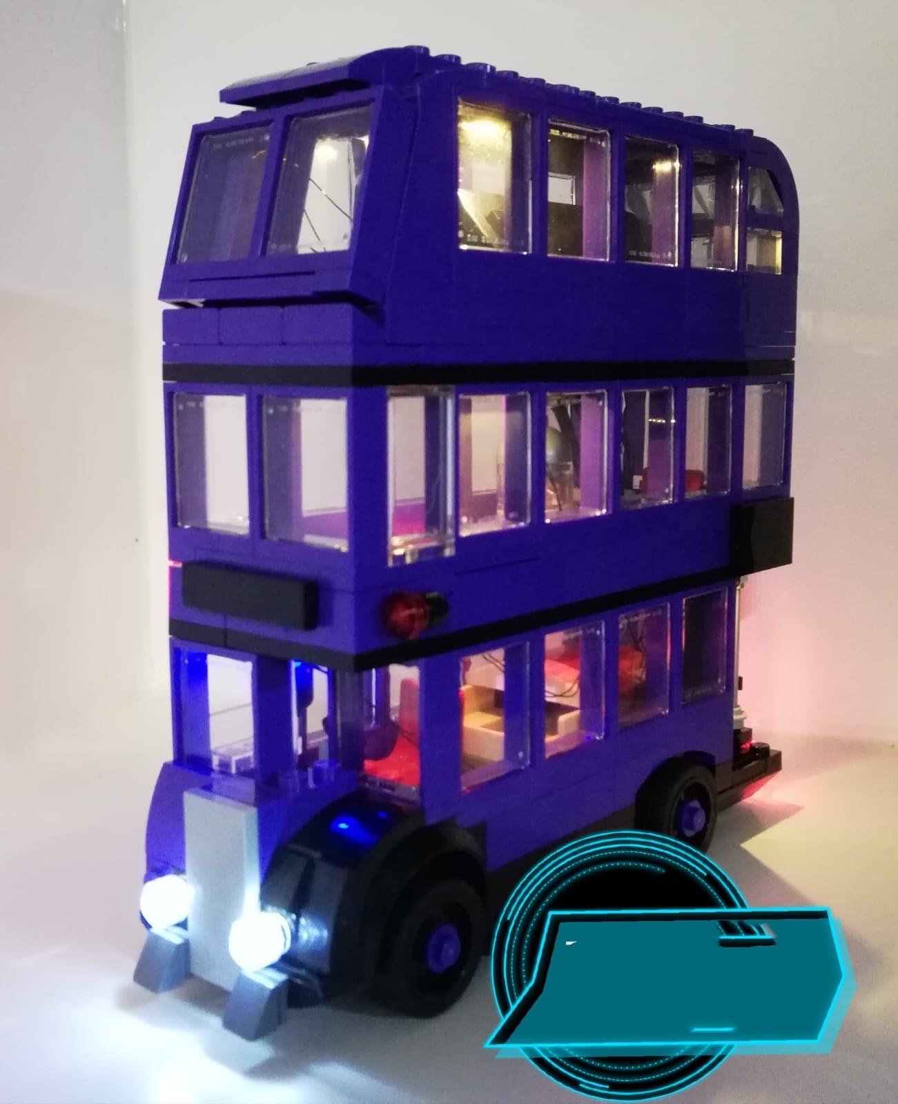 珍品ハリー・ポッター　KNIGHT BUS ２階建バス型ラジコンカー通電写真あり Harry Potter Knight Bus