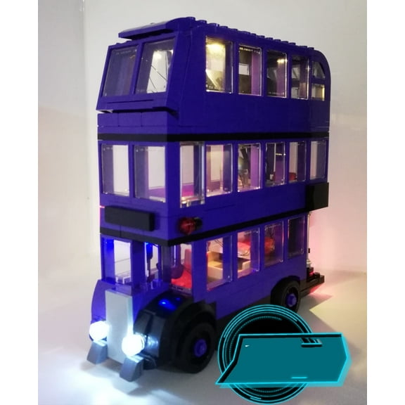 Brickstars LED Lighting Kit for LEGO 75957 Harry Potter The Knight Bus (Not Include the Building Set)