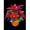 Brickstars LED Lighting Kit for Lego 10370 Poinsettia Christmas muti