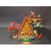 Brickstars LED Lighting Kit for Lego A-Frame Cabin 21338 IdeasNot Include the Building Set