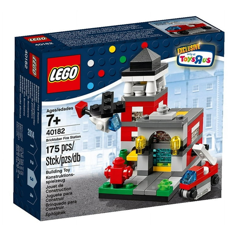 Bricktober 2014 Bricktober Fire Station Set LEGO 40182