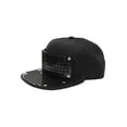thumbnail image 1 of Bricky Blocks Black Snapback Hat, 1 of 6