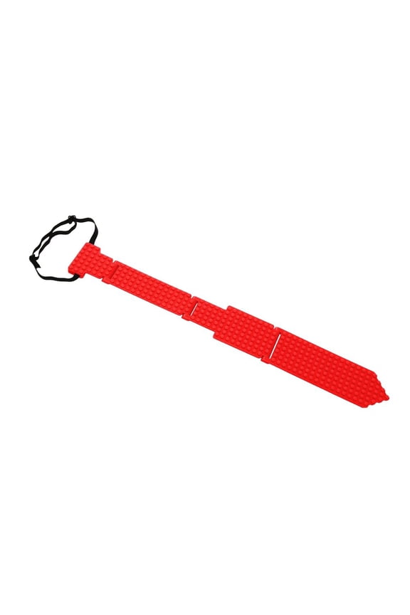 Bricky Blocks Kid and Adult Red Costume Necktie