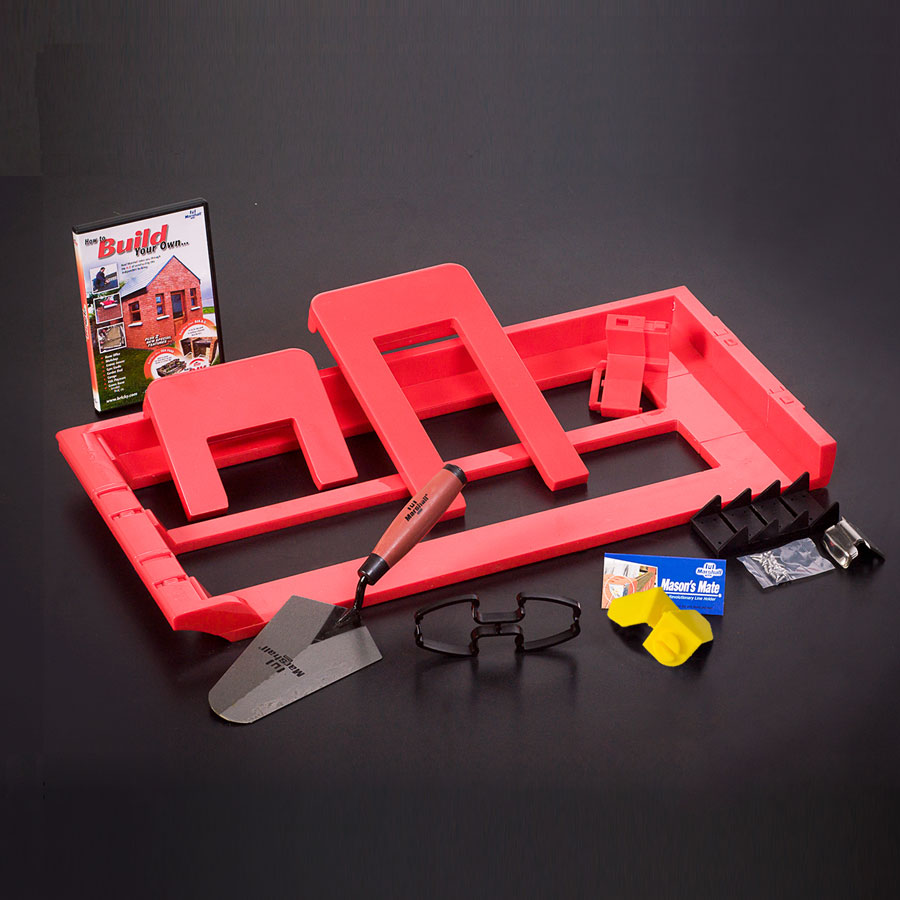 Bricky Pro Model Wall Building Masonry Tool Set