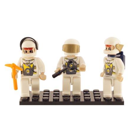 Brictek - 3 Mini-Figurines, Space Team