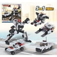 thumbnail image 1 of Brictek Heroes 5 in 1 Robotsaurus Building Kit, 1 of 1