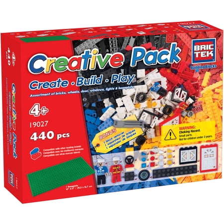 Brictek(R) Building Bricks Creative Pack (440 pieces)