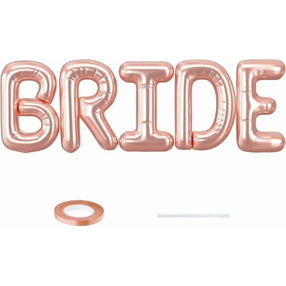 Bridal BFF Party Decorations, 16-inch Pink Wedding Balloons Suitable for Wedding Engagement Parties
