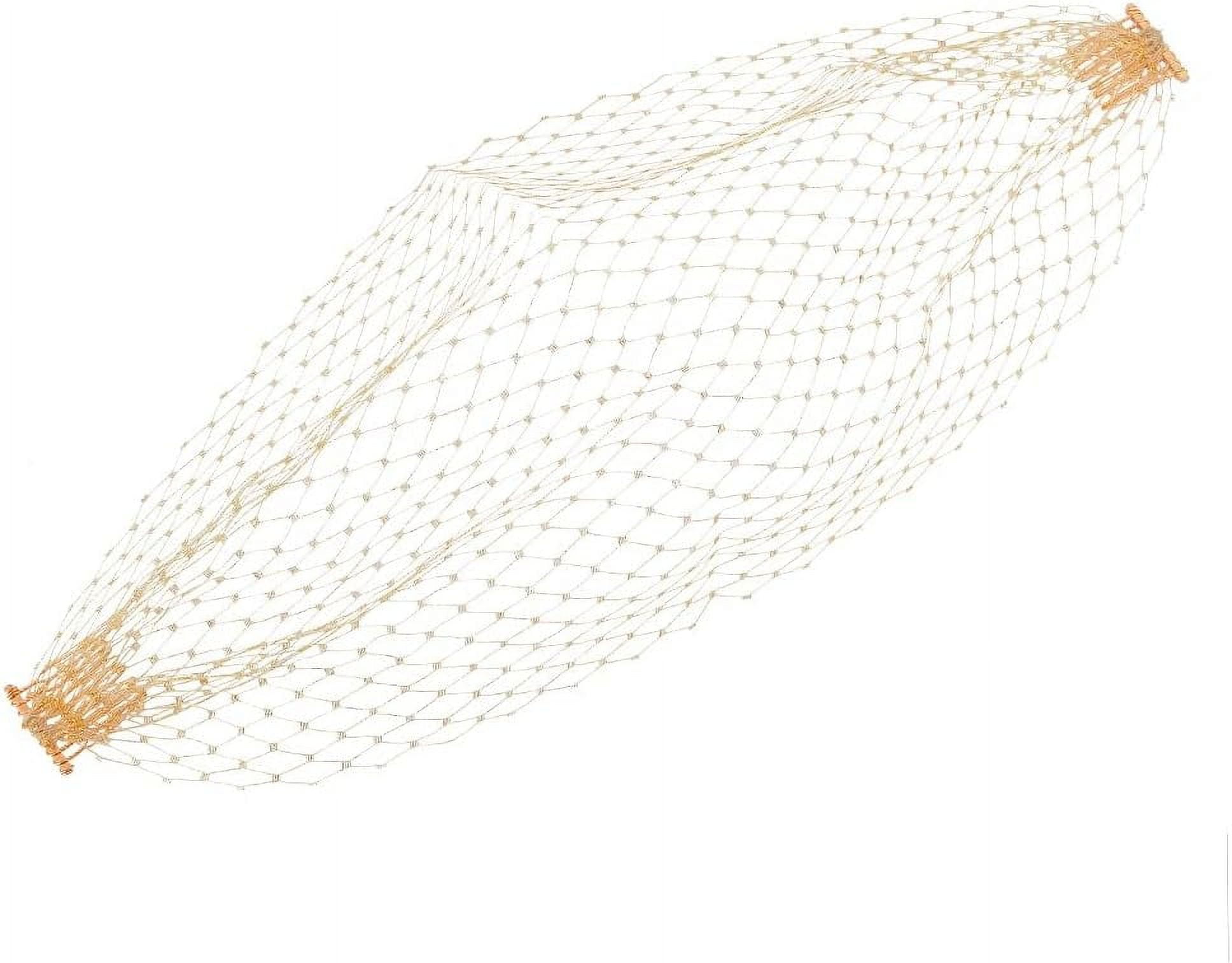 New Bridal Birdcage Veil Gold Nylon Fascinator Mesh Face With Iron FINGERINSPIRE Bridal Birdcage Veil - Black Nylon Fascinator  main image 3