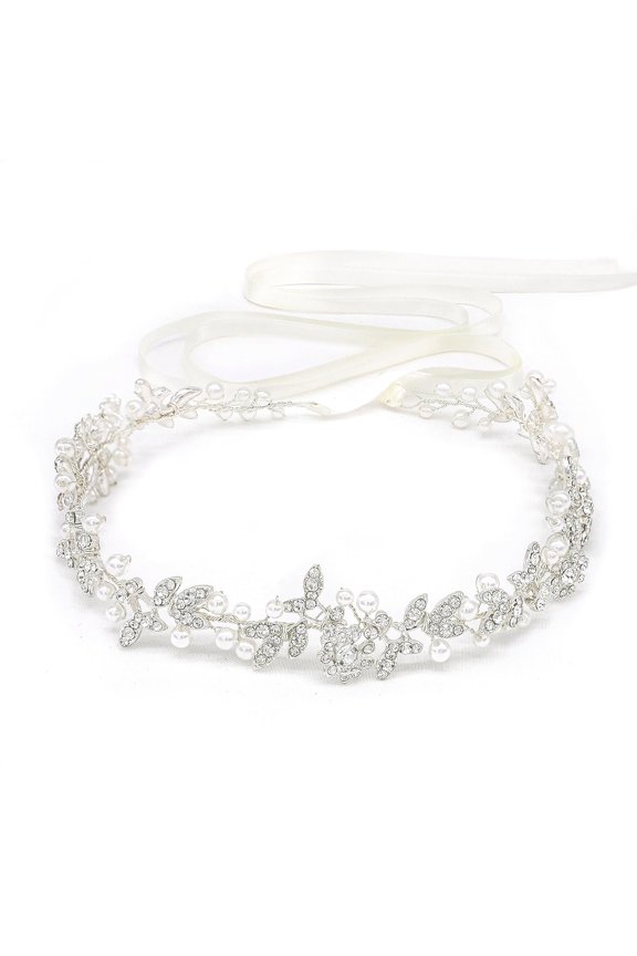 Bridal Headbands Crystal Pearl Hair Vines Bohemian Style Wedding Headpieces For Bride Wedding Hair Accessories