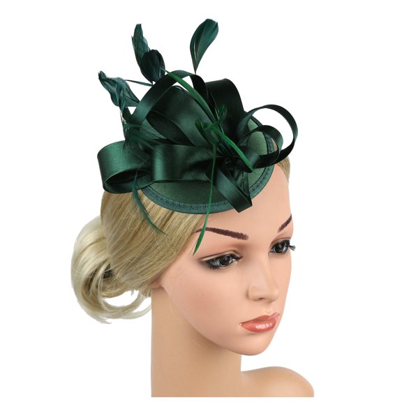 Bridal Headpiece Women Satin Mesh Wedding Accessory Vintage Style For Prom Party Headwear