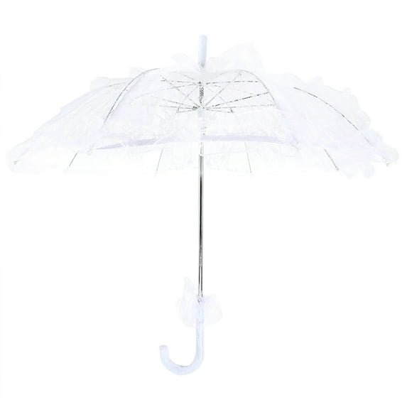 Bridal Lace Cotton Umbrella for Wedding Parties Dancing Photography Prop