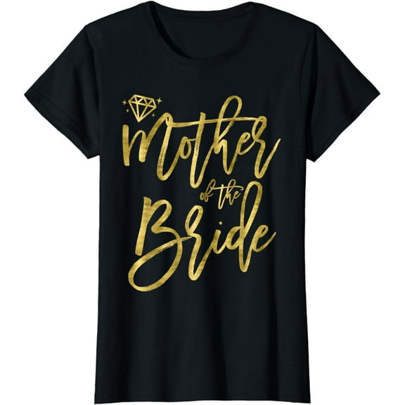 Bridal Party Shirts Dark Yellow Cute Mother Of The Bride