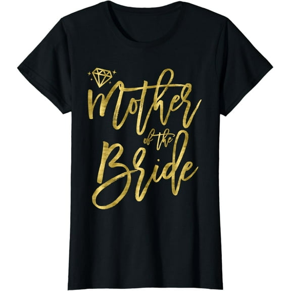 Bridal Party Shirts Dark Yellow Cute Mother Of The Bride