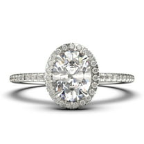Bridal Ring Set Art Deco 2.25 Carat Oval Cut Diamond Moissanite Engagement Ring, Wedding Ring in 10k Solid White Gold, Gift For Her, Gift For Woman, Promise Ring, Anniversary Gift