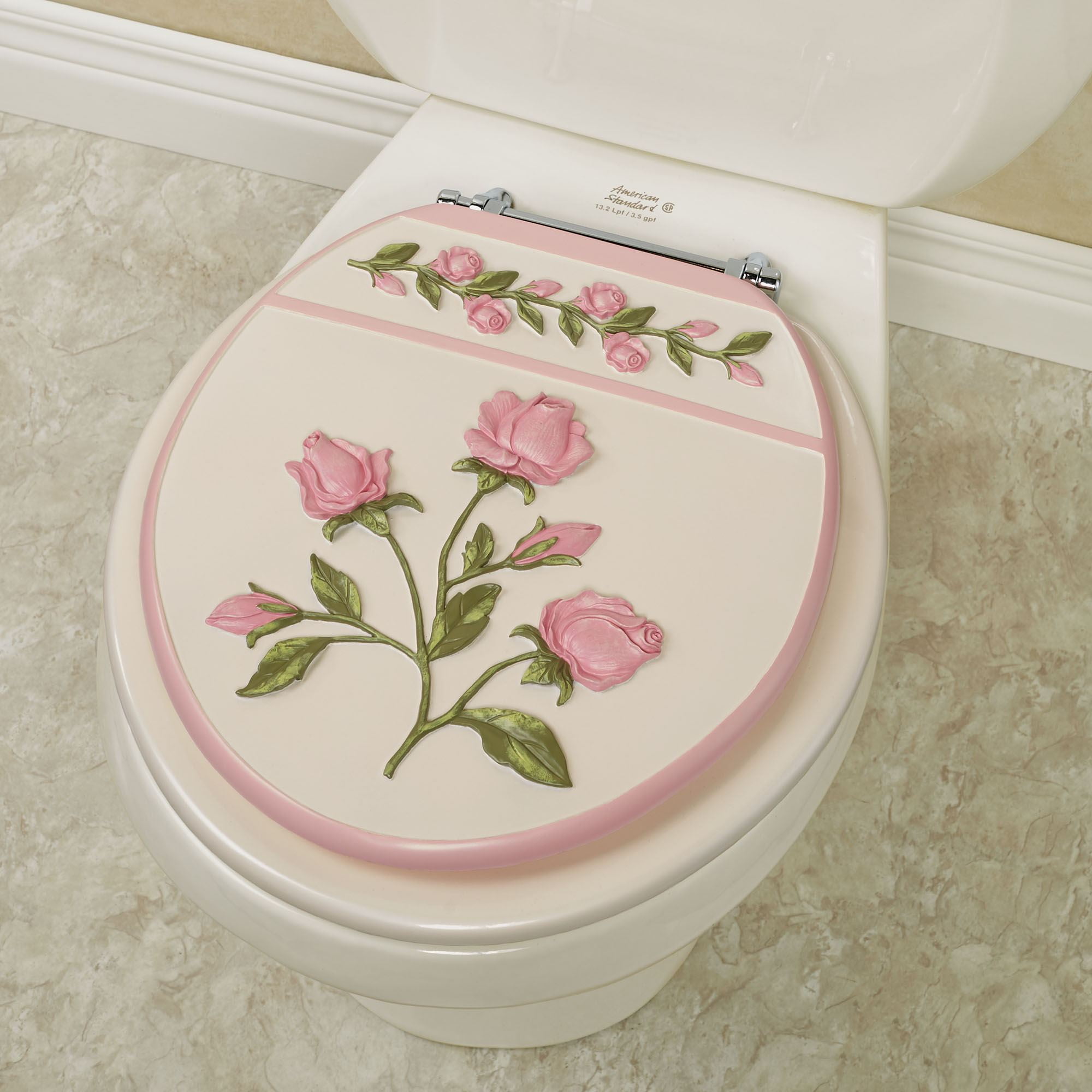 Bridal Rose Standard Toilet Seat Blush Blush