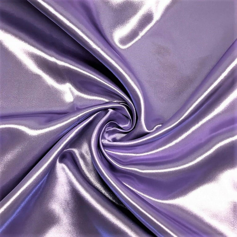 Bridal Thick Satin Fabric by the Yard