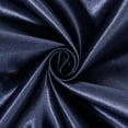 thumbnail image 1 of Bridal Satin Fabric Silky Poly 60" Wide Heavy Wedding Dress Drapery By The Yard (Navy), 1 of 3