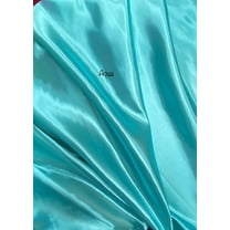 Bridal Shiny Satin, Non Stretch, 60" Wide, Sells by the Yard from Sal Tex Fabrics, Aqua