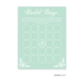 thumbnail image 1 of Koyal Wholesale Bridal Shower Bingo Floral Mint Green Wedding Bridal Shower Game Cards, 20-Pack, 1 of 1