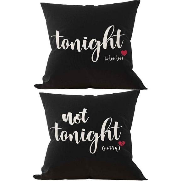 Bridal Shower Gift,Bridal Gift Pillows Covers 18x18,Bachelorette Gifts for Bride,Wedding Gifts for Bride,Clever Bridal Shower Gifts,Bachelorette Gifts for Bride Naughty(Black)