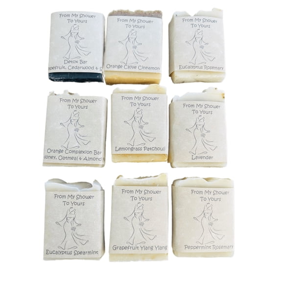 Bridal Shower Party Favor Soap Samplers - 50 Pack