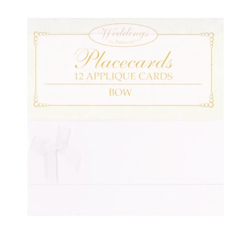 Various Bridal Shower Place Cards (12 Count)
