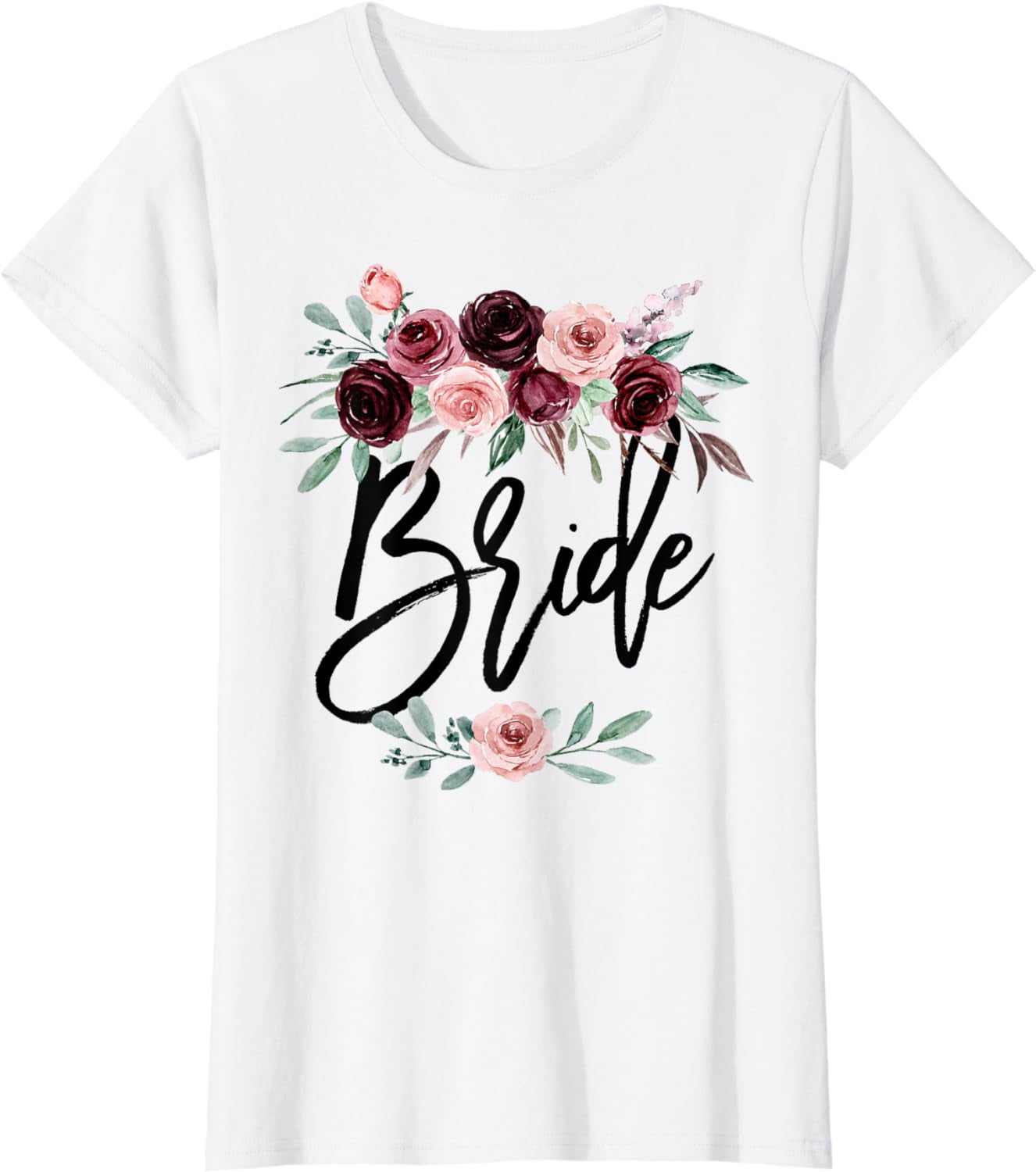 Bridal Shower Wedding Gift for Her Bridesmaid Daughter Bride T-Shirt ...