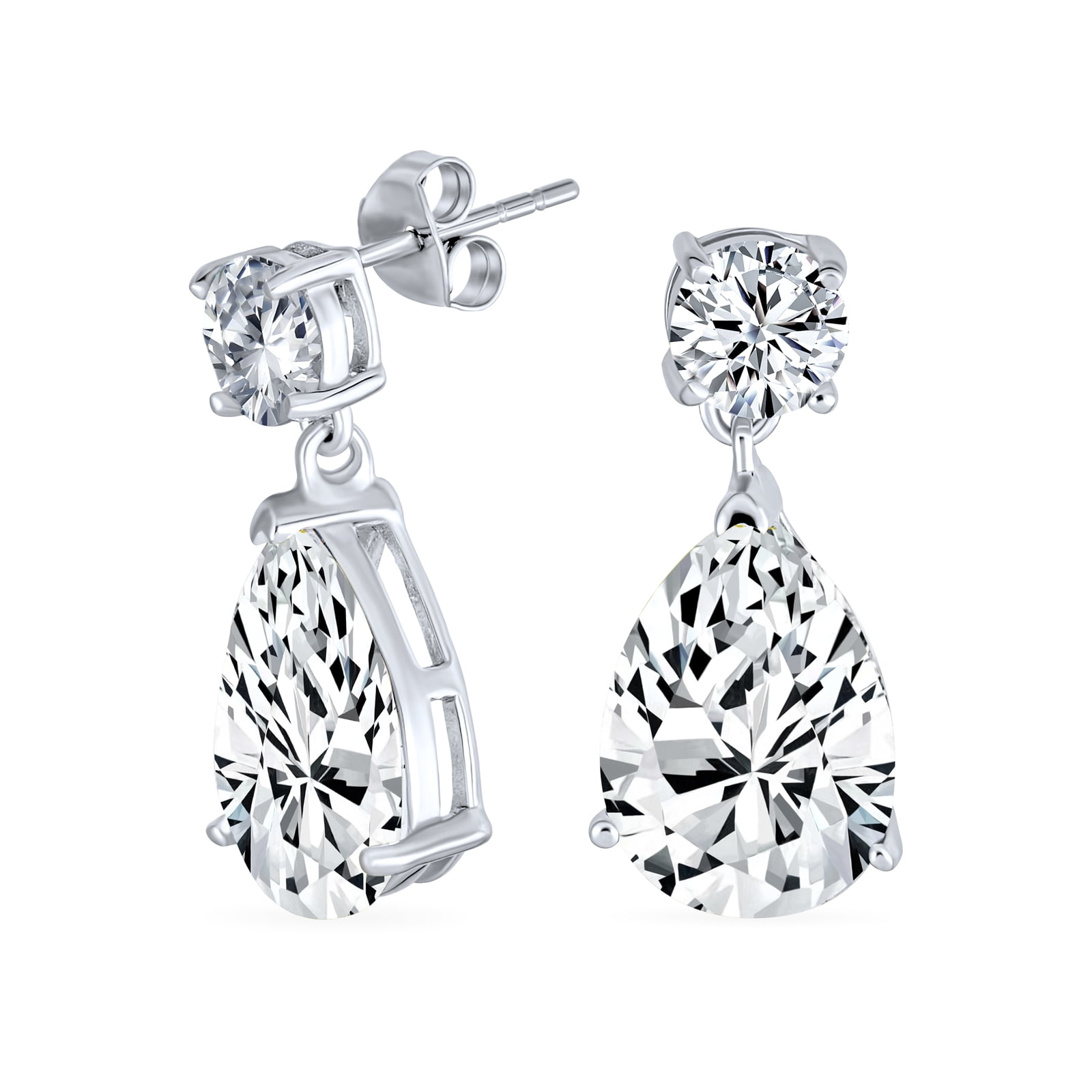 Cz dangle shop earrings