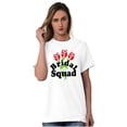 thumbnail image 1 of Bridal Squad Bachelorette Party Women's Plus Size Graphic Tee Brisco Brands 5X, 1 of 3